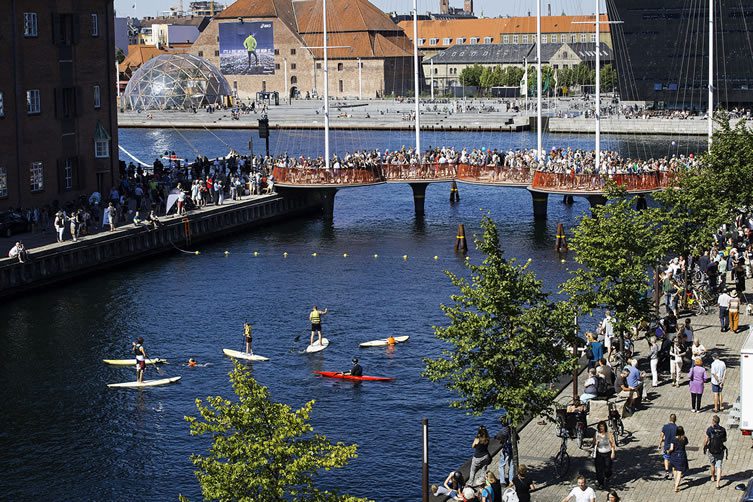 Olafur Eliasson, Cirkelbroen Bridge, Copenhagen