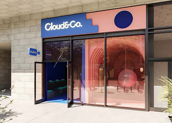 Cloud and Co Doha Qatar Gelato Store Designed by Futura 