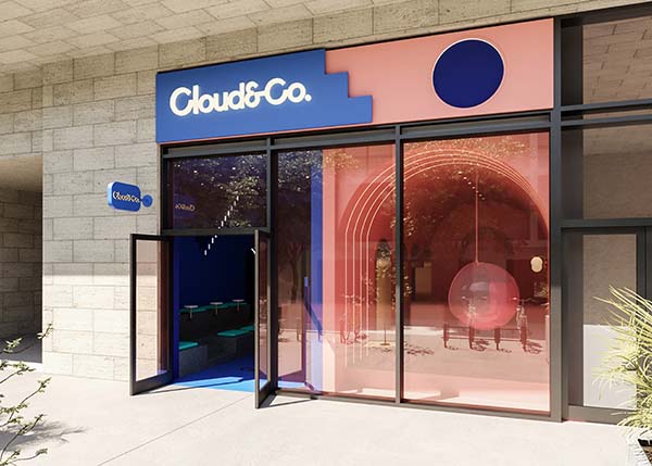 Cloud and Co Doha Qatar Gelato Store Designed by Futura