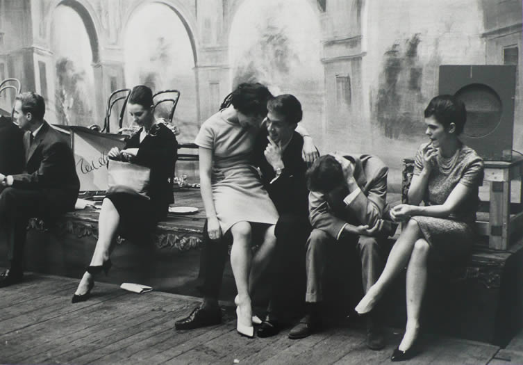 Covent Garden Opera House, Royal Ballet party on stage, 1961