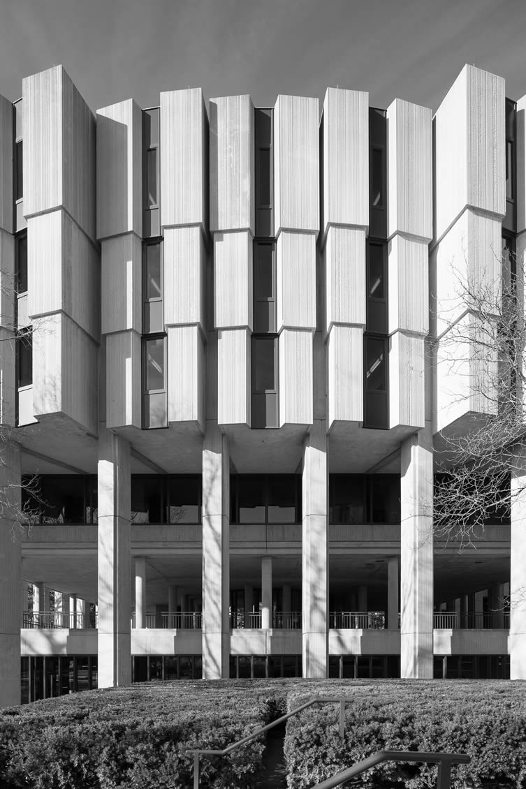 Northwestern University Main Library by Skidmore, Owings & Merrill