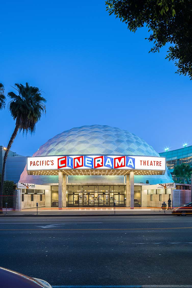 Cinerama Dome by Welton Becket & Associates