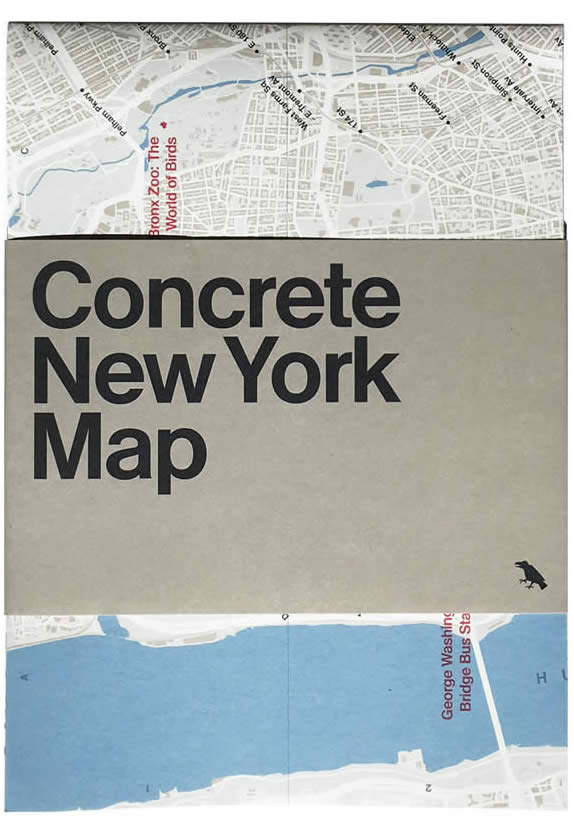 Concrete​ ​New​ ​York​ ​Map​ by Blue​ ​Crow​ ​Media w/ Allison C. Meier and Jason Woods