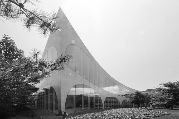 Tama Art University Library by Toyo Ito & Associates