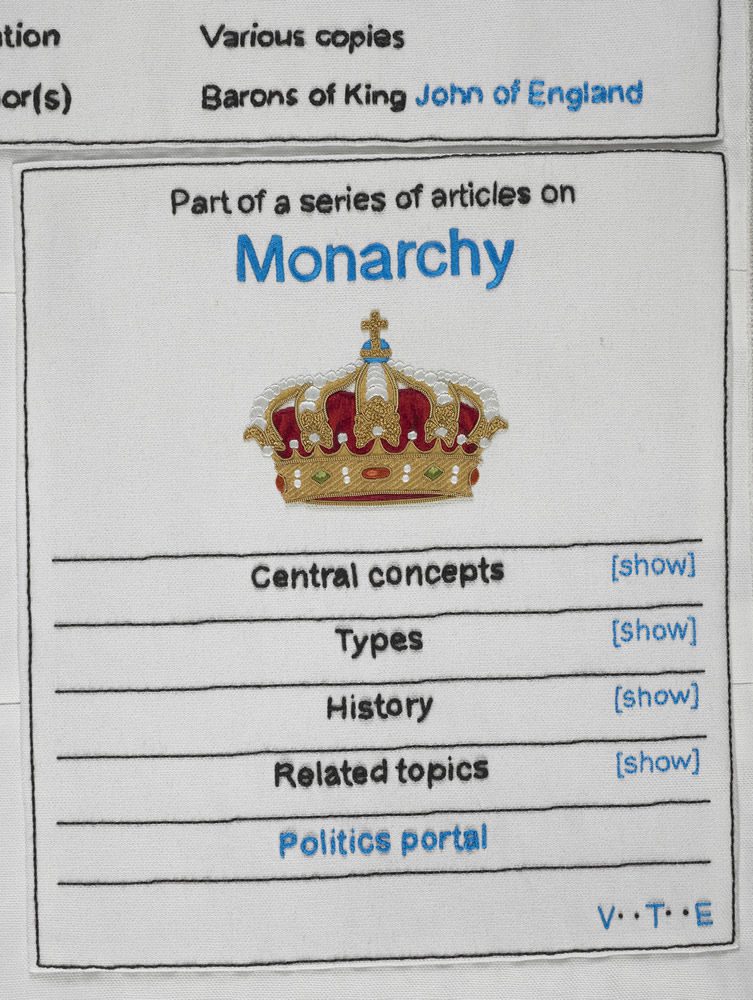 Cornelia Parker Magna Carta at The British Library, London