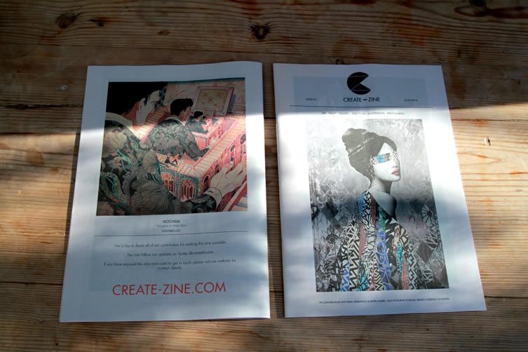 Create-Zine, by Jules Beazley and Alicja Jakeway