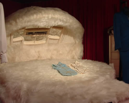 Elvis Presley's Hamburger Bed