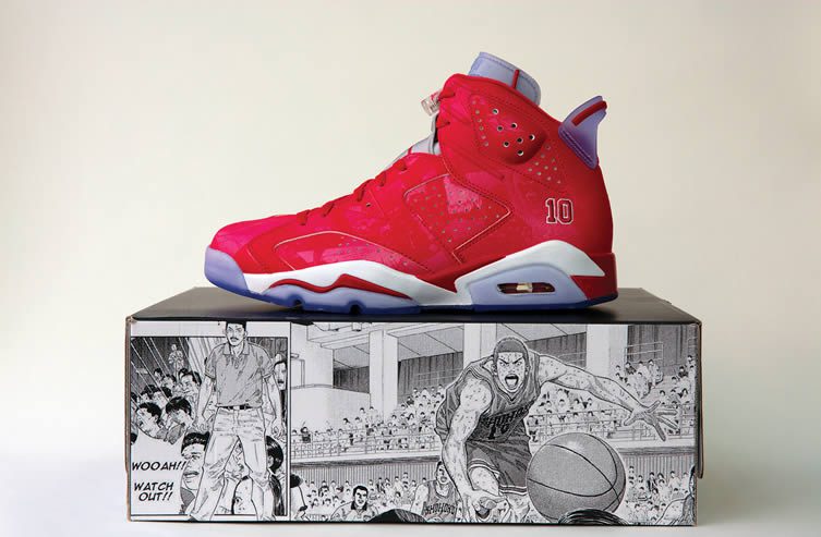 Nike Air Jordan 6 Retro Slam Dunk ©Jérémie SOUTEYRAT.