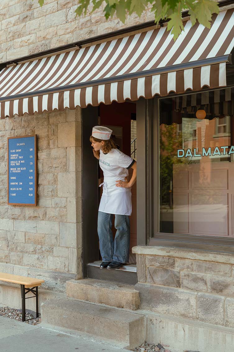 Dalmata Gelateria Montréal, Mile End by David Dworkind