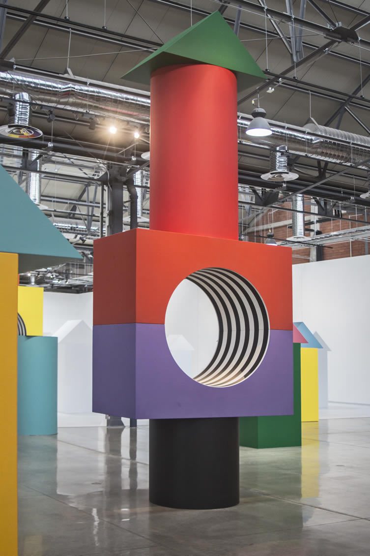 Daniel Buren, Como un juego de niño