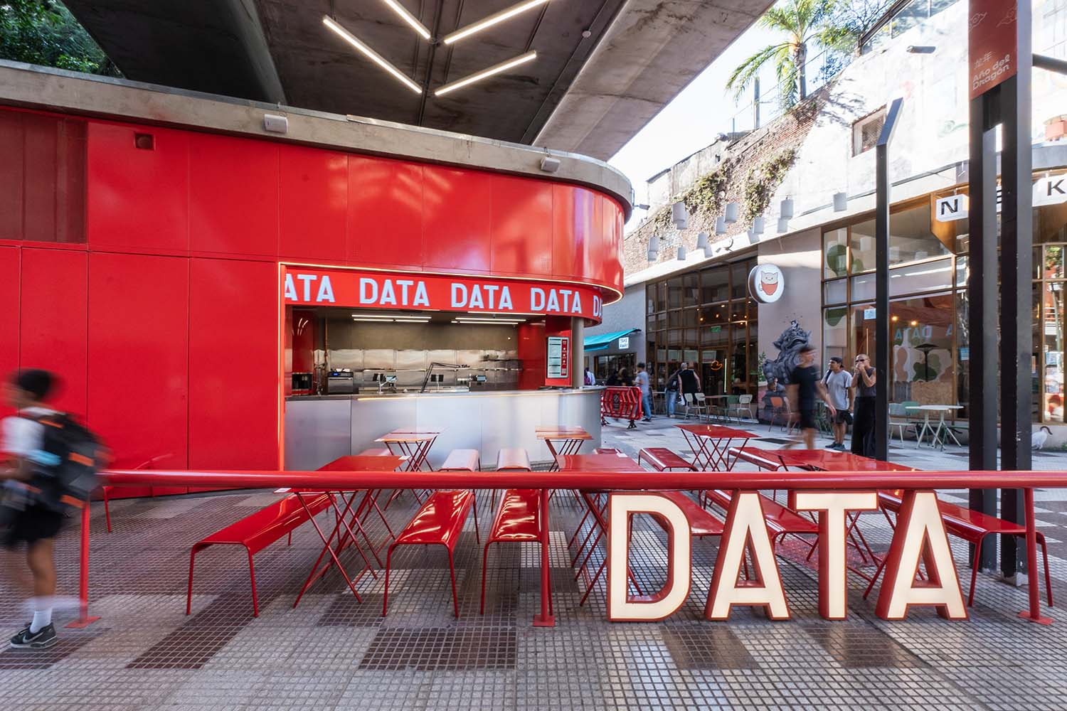 Pizza Data Buenos Aires Barrio Chino by Vang Studios