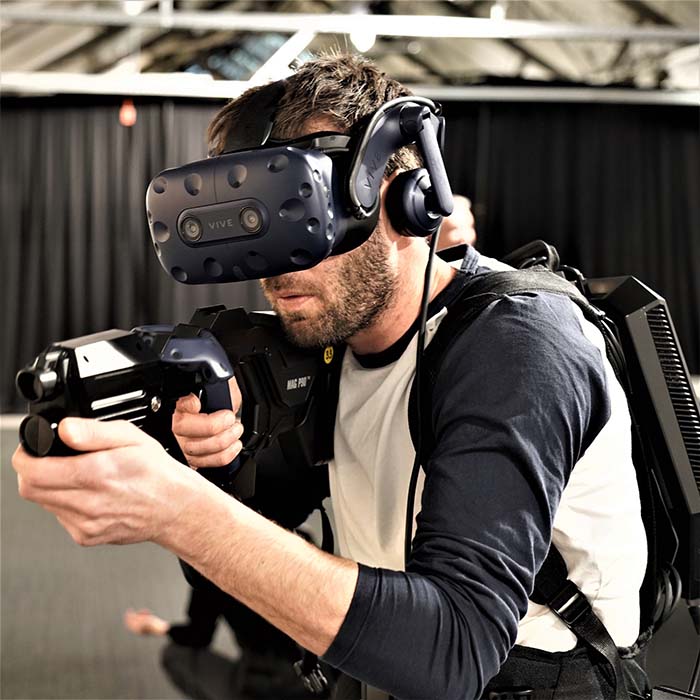 The Park virtual reality playground Antwerp