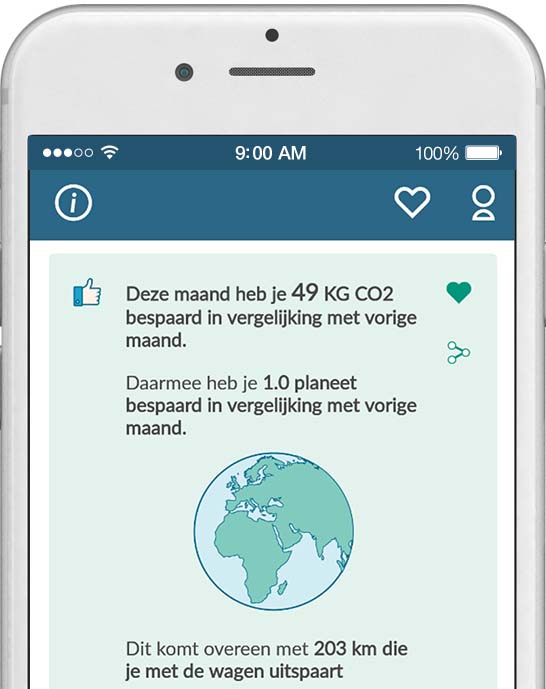 For Good is an app that measures and compensates your ecological footprint