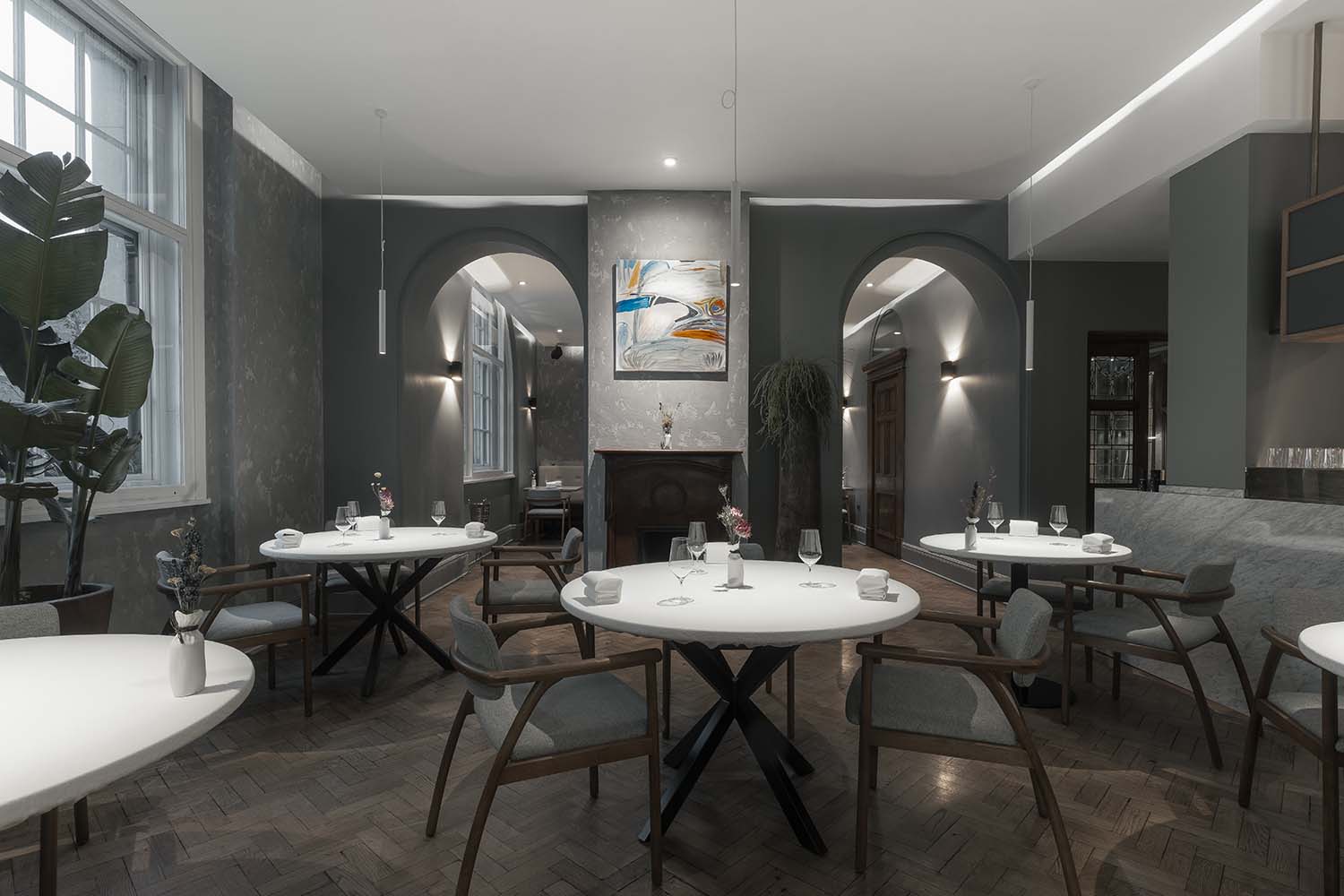 Da Terra London, Michelin Star Restaurant by Rafael Cagali and Paulo Airaudo at Town Hall Hotel