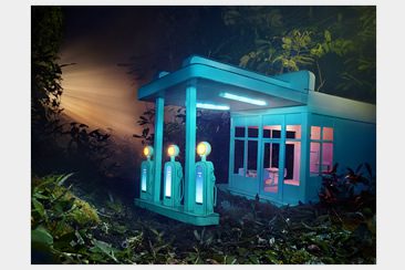 David LaChapelle — Land Scape at Galerie Daniel Templon, Paris