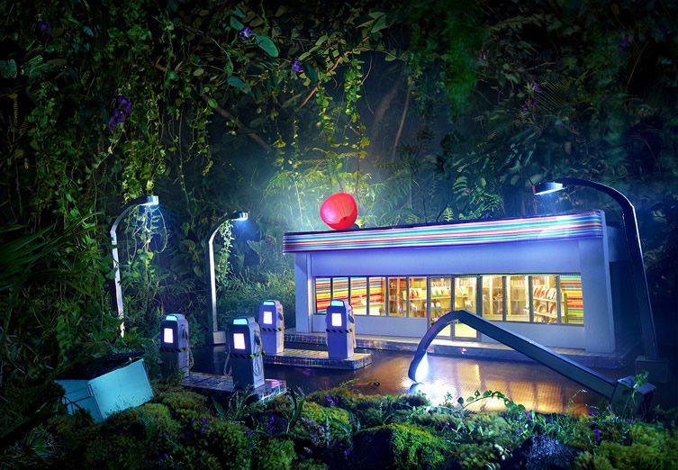 David LaChapelle — Land Scape at Galerie Daniel Templon, Paris