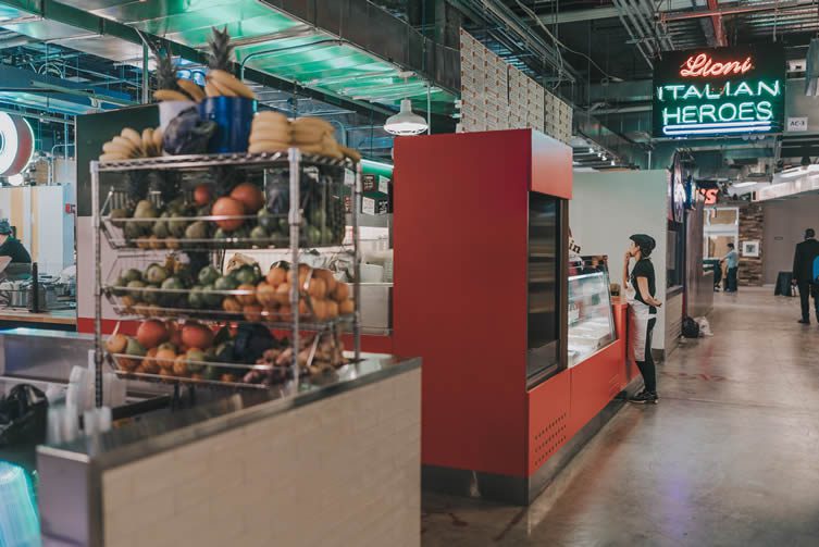 DeKalb Market Hall Brooklyn, City Hall Food Hall New York City