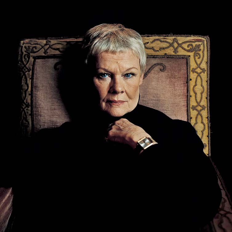 Dame Judy Dench by Derrick Santini