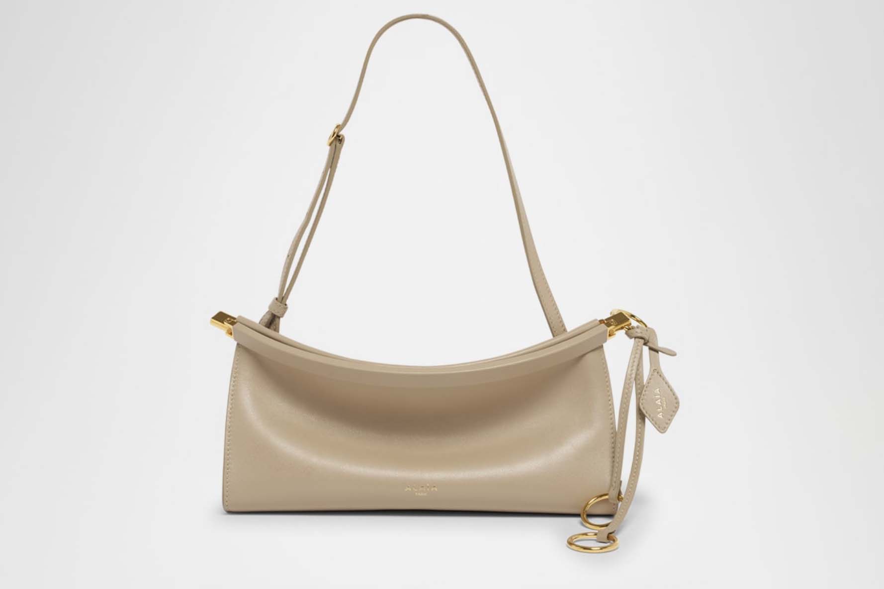 ALAÏA — Le Click Small Shoulder Bag in Glossy Leather | $2,650