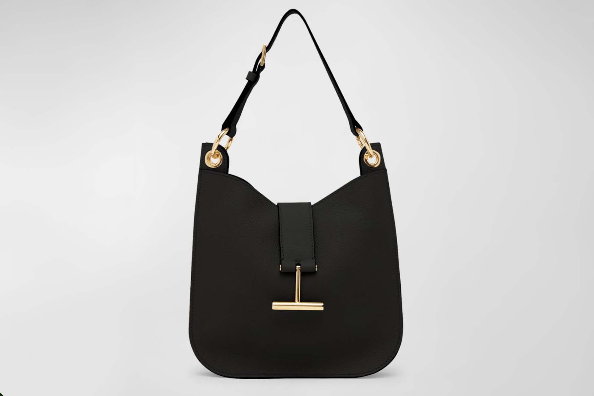 TOM FORD — Tara Small Hobo Crossbody in Grained Leather | $2,490