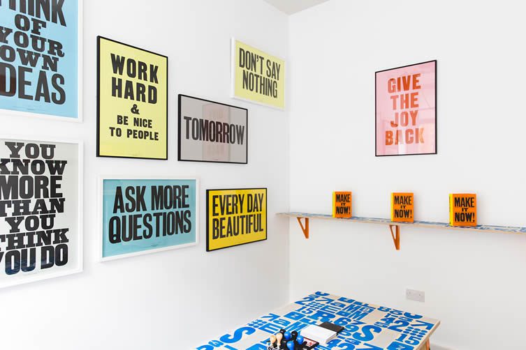 Anthony Burrill and Michael Marriott, Design Undefined at Clerkenwell London