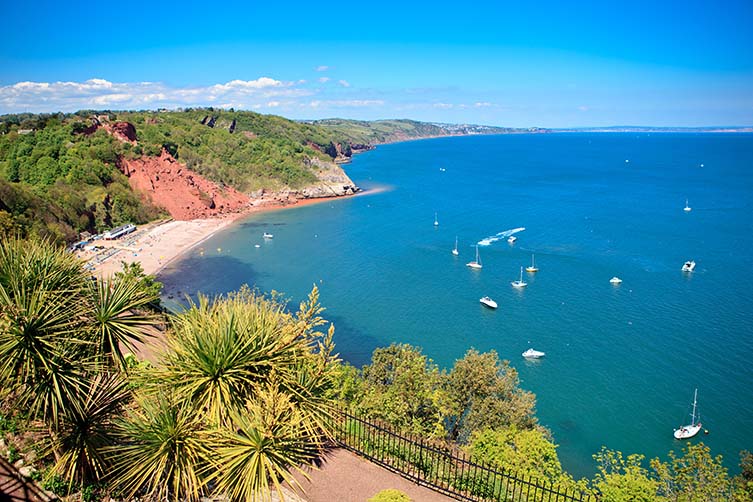 Babbacombe Beach, The English Riviera