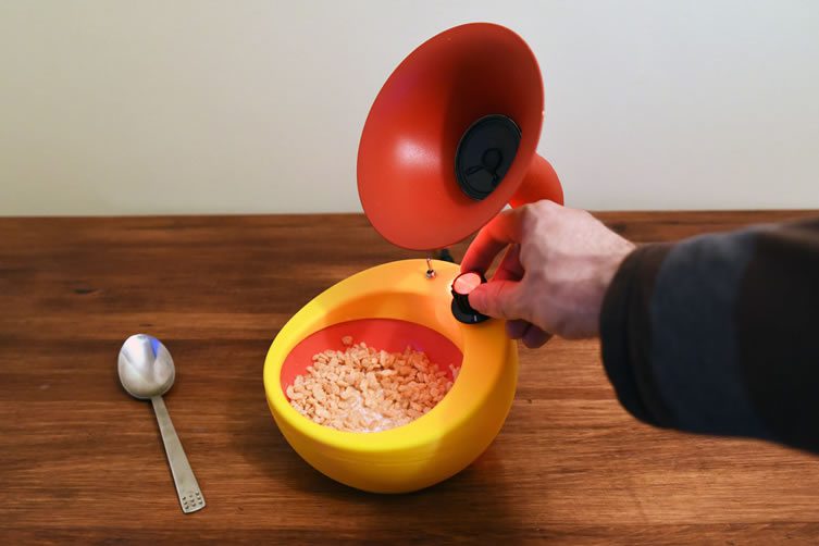 Dominic Wilcox for Kellogg's, Lo-Fi Breakfast Tech Inventions