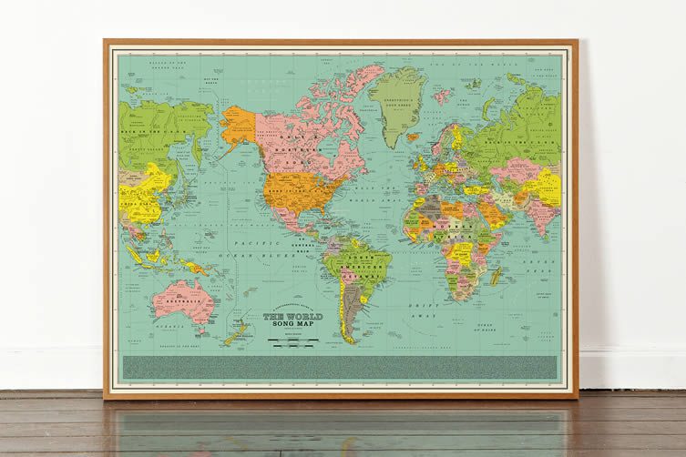 Dorothy, World Song Map