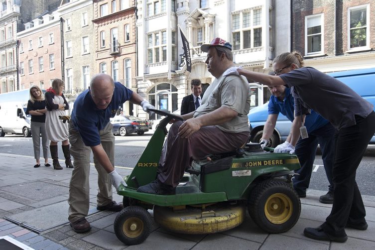 Duane Hanson — Reality Check at Sotheby's, London