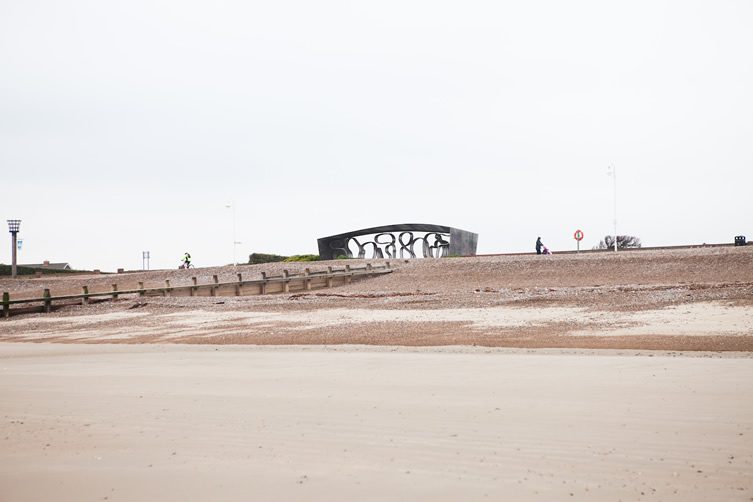 East Beach Café and The Longest Bench, Littlehampton