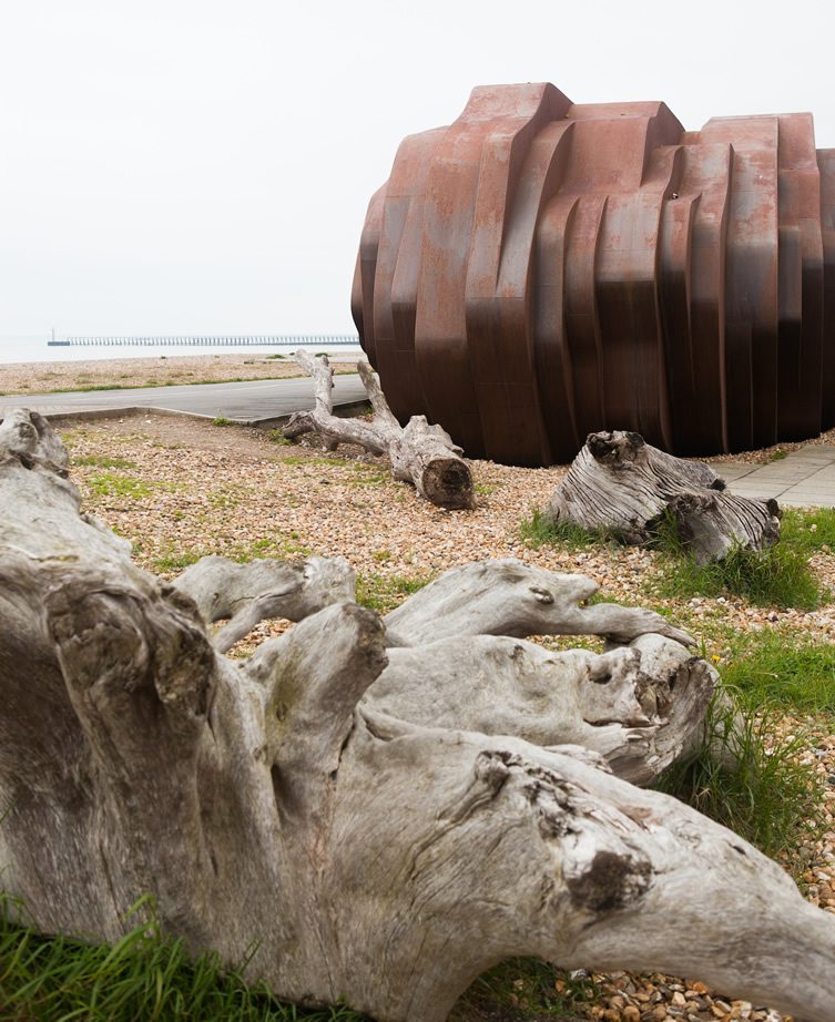 East Beach Café and The Longest Bench, Littlehampton