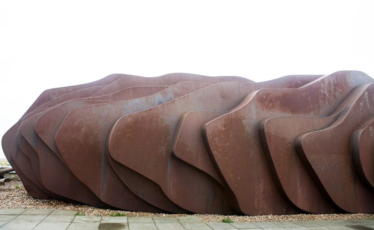 East Beach Café and The Longest Bench, Littlehampton