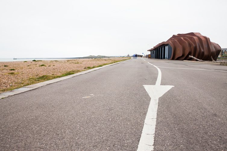 East Beach Café and The Longest Bench, Littlehampton