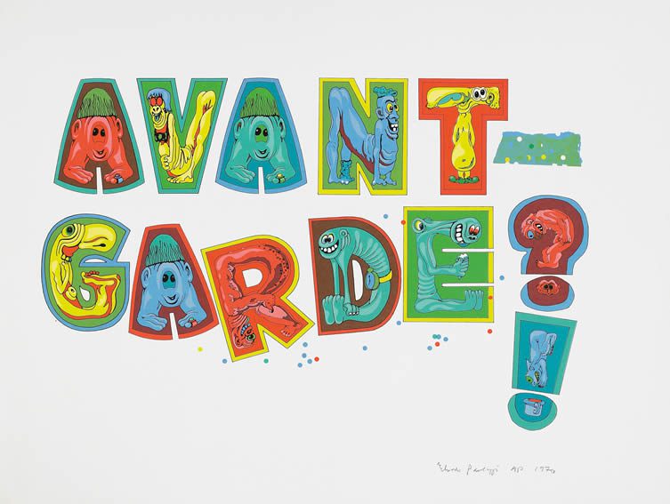 Eduardo Paolozzi Avant-Garde, 1970