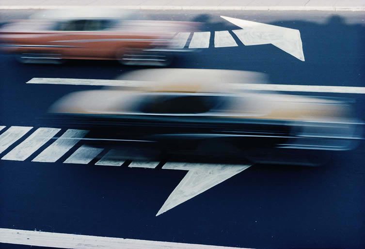 Traffic, New York City, 1963