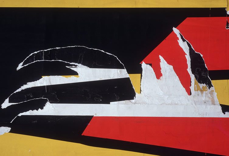 Torn Poster I - Wave, NVC, 1968