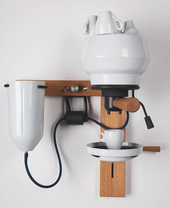 Porcelain Espresso Machine, Arvid Häusser