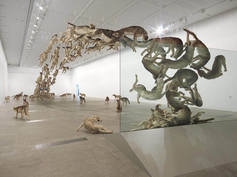 Cai Guo-Qiang — Falling Back to Earth