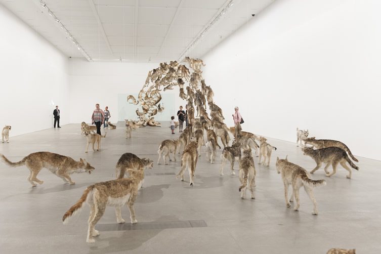 Cai Guo-Qiang — Falling Back to Earth