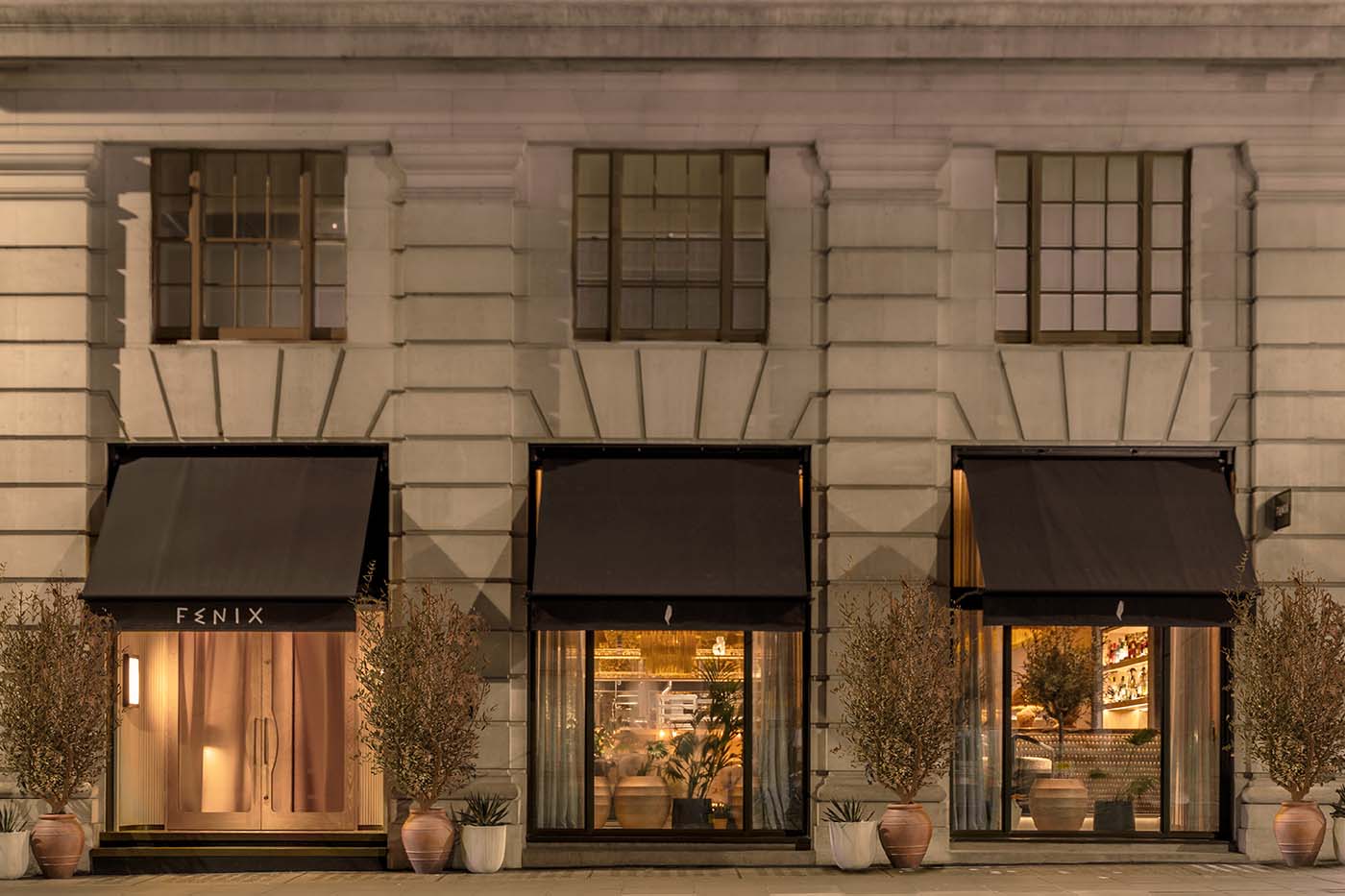 FENIX Mayfair London Greek–Mediterranean, Design by Studio WYZE