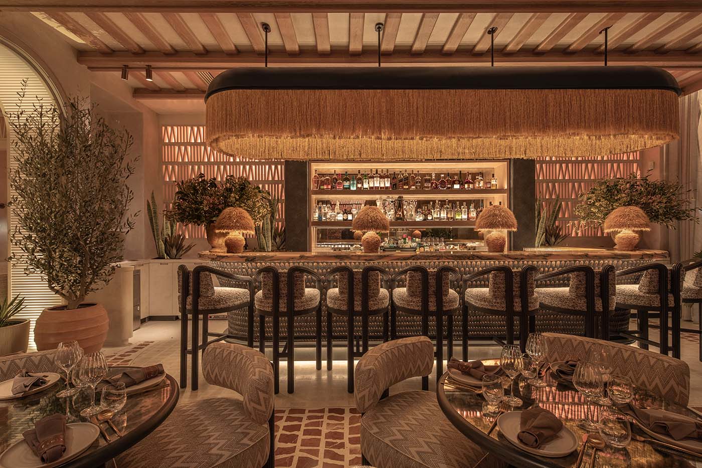 FENIX Mayfair London Greek–Mediterranean, Design by Studio WYZE