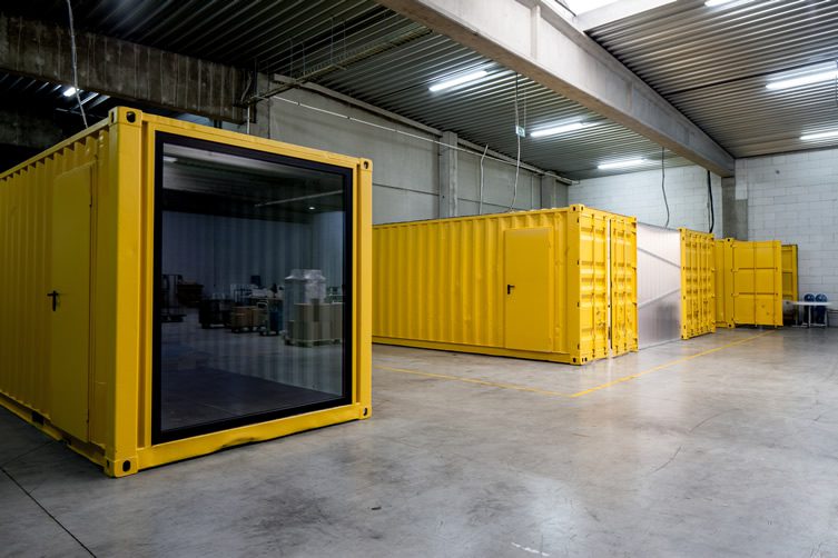 Five AM's Shipping Container Offices