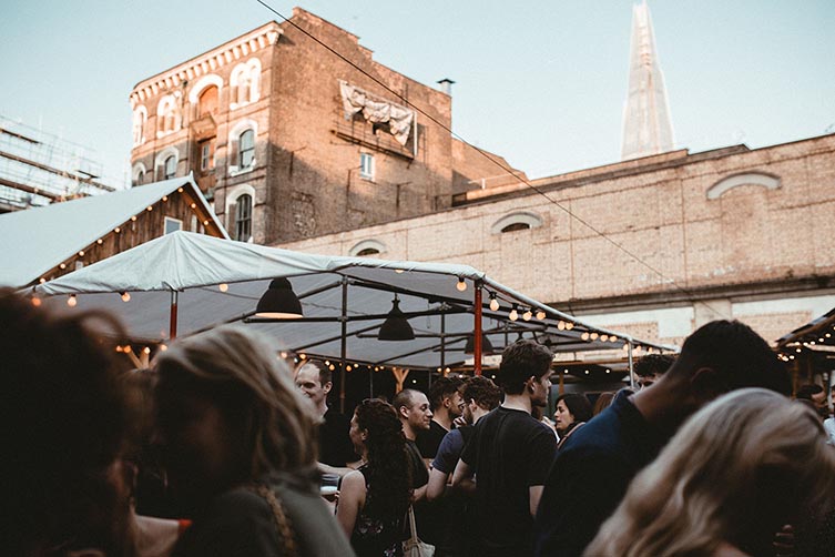 Flat Iron Square Bankside, Southwark London Cultural and Food and Drink Venue