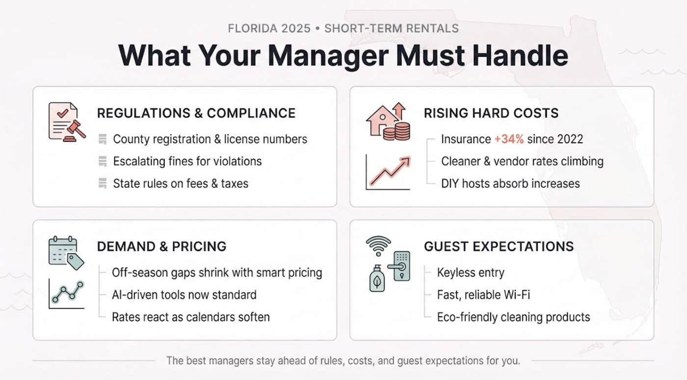 Florida regulations and 2025 market trends every owner should track