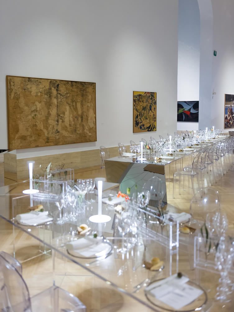 Dinner at the Galleria Nazionale d’Arte Moderna