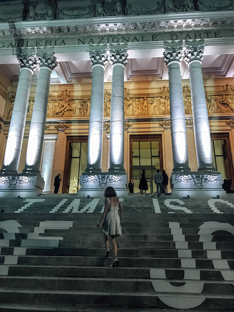 Dinner at the Galleria Nazionale d’Arte Moderna