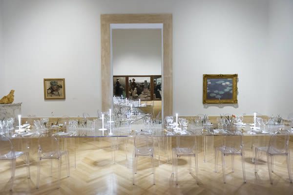 Dinner at the Galleria Nazionale d’Arte Moderna