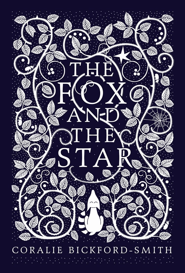 The hardback cover design for The Fox and the Star