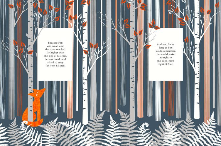 Spreads from The Fox and the Star