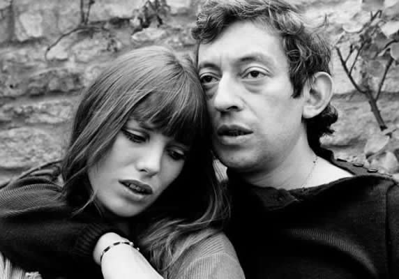 Serge Gainsbourg and Jane Birkin